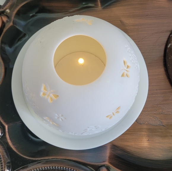 Lithophane Porcelain Fairy Light - Picture 6 of 7